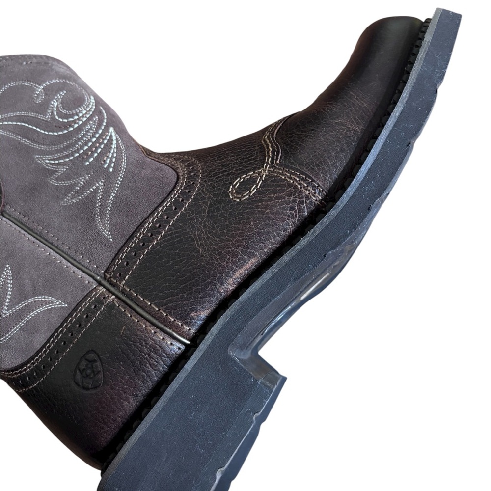 ARIAT WOMEN'S HERITAGE DAPPER WESTERN BOOTS - ROUND TOE 10B - Picture 8 of 11
